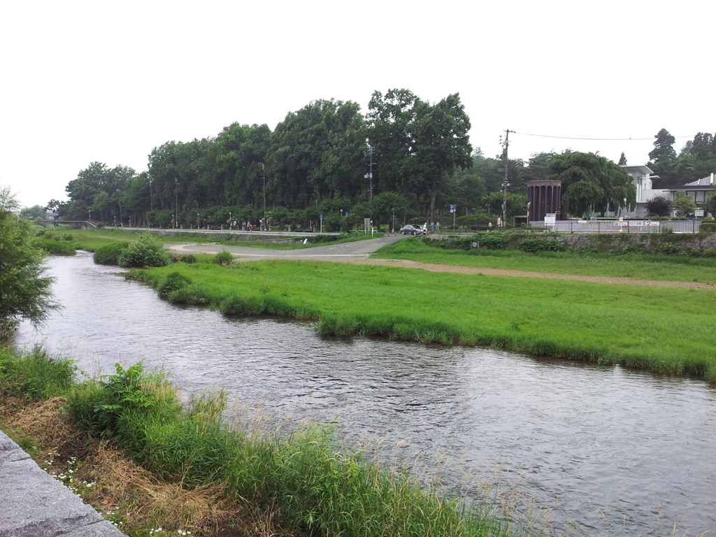 2018/07/15_中津川と盛岡城跡公園（岩手公園）