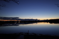 2015/11/15_伊佐沼の夕暮れ