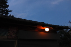 2014/11/23_夕暮れの消防小屋
