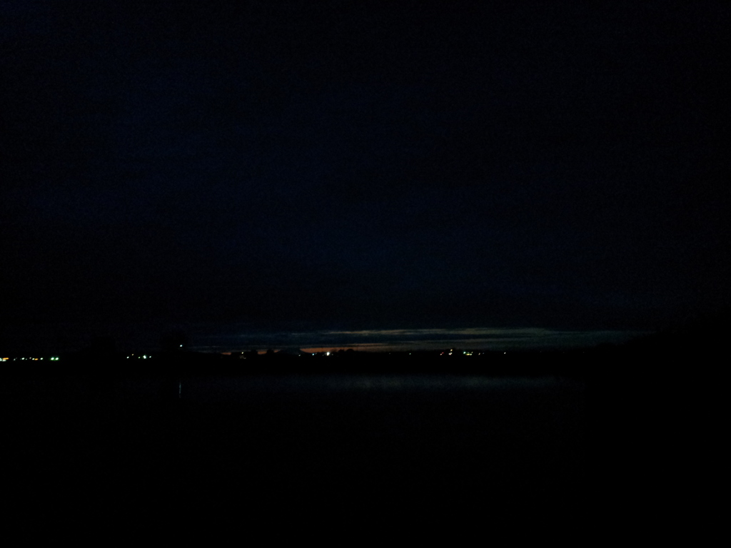 2016/11/23_溜め池の夕暮れ