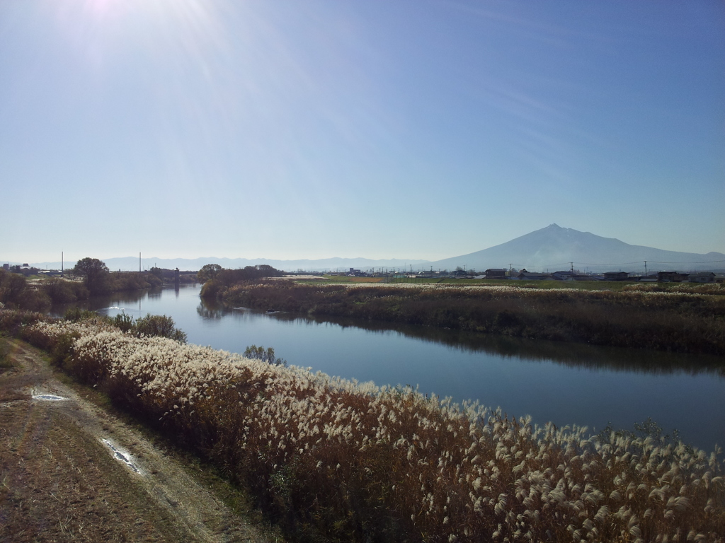 2016/11/14_岩木川と岩木山