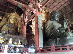 2016/10/18_東大寺 大仏と虚空蔵菩薩