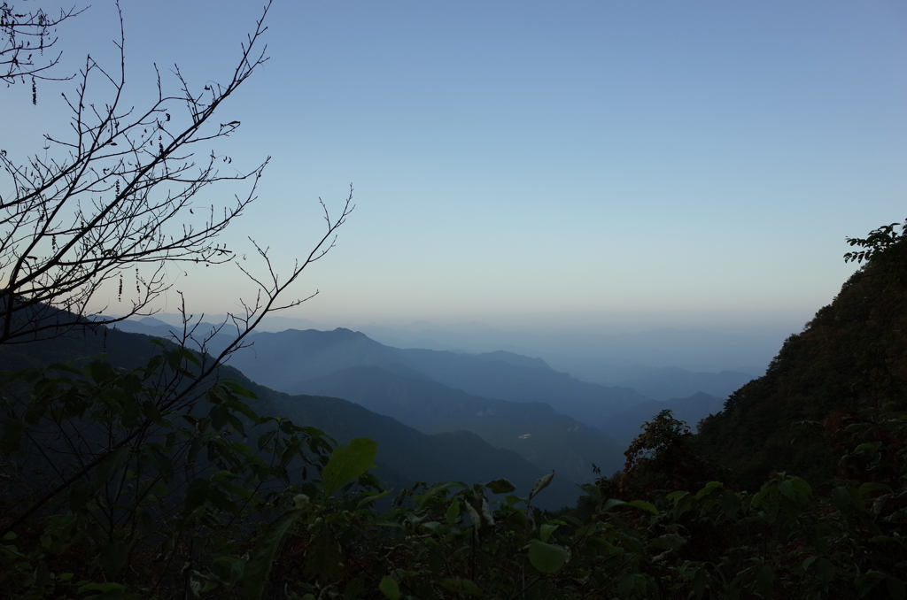 2014/10/11_大血川林道からの眺め