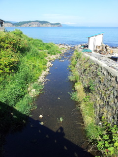 2016/08/14_桃内川と忍路湾