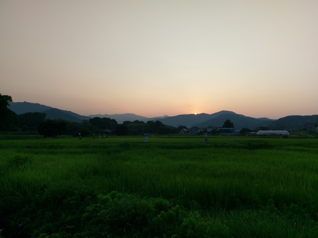 2018/08/04_外秩父の夕暮れ