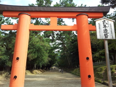 2016/10/18_春日大社 一ノ鳥居と表参道