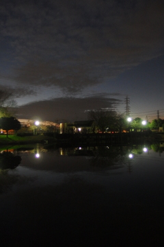 2015/12/30_西城沼公園の夕暮れ
