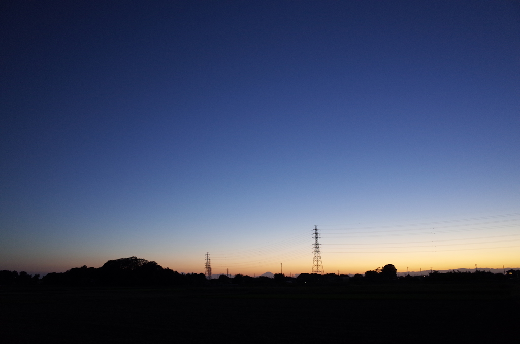2015/10/25_夕暮れ
