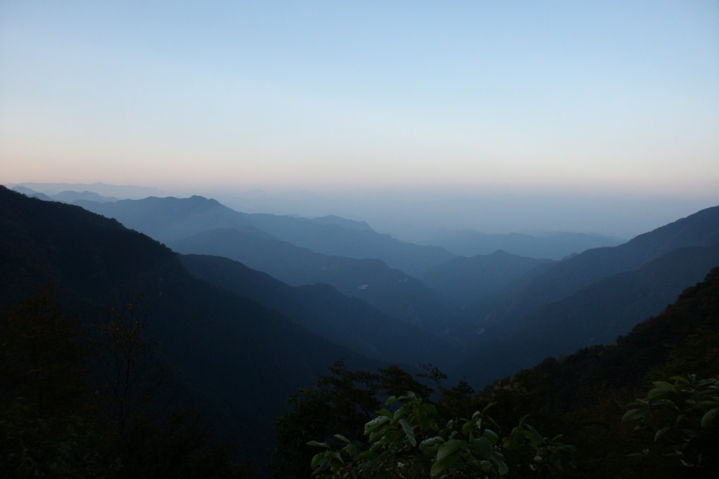 2014/10/11_大血川林道からの眺め