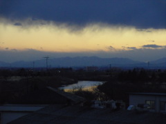 2017/02/11_荒川の夕暮れ