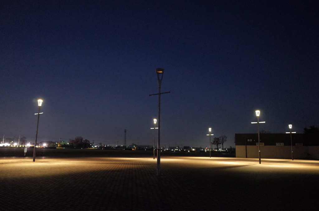 2014/11/22_夕暮れのさきたま古墳公園