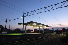 2014/11/16_夕暮れの武州荒木駅