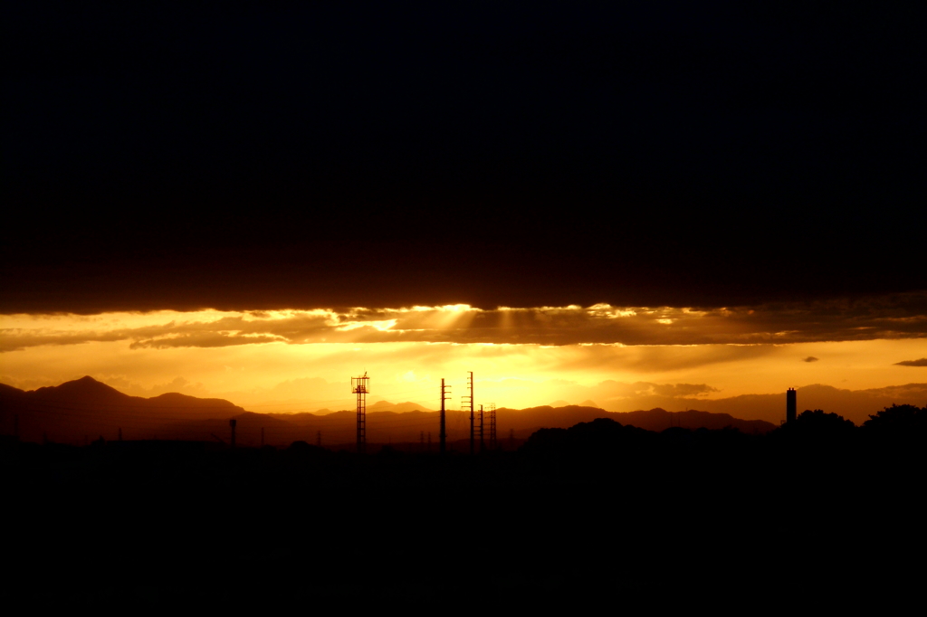 2014/05/18_夕暮れ（天使の梯子）