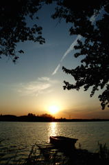 2014/05/18_夕暮れの伊佐沼