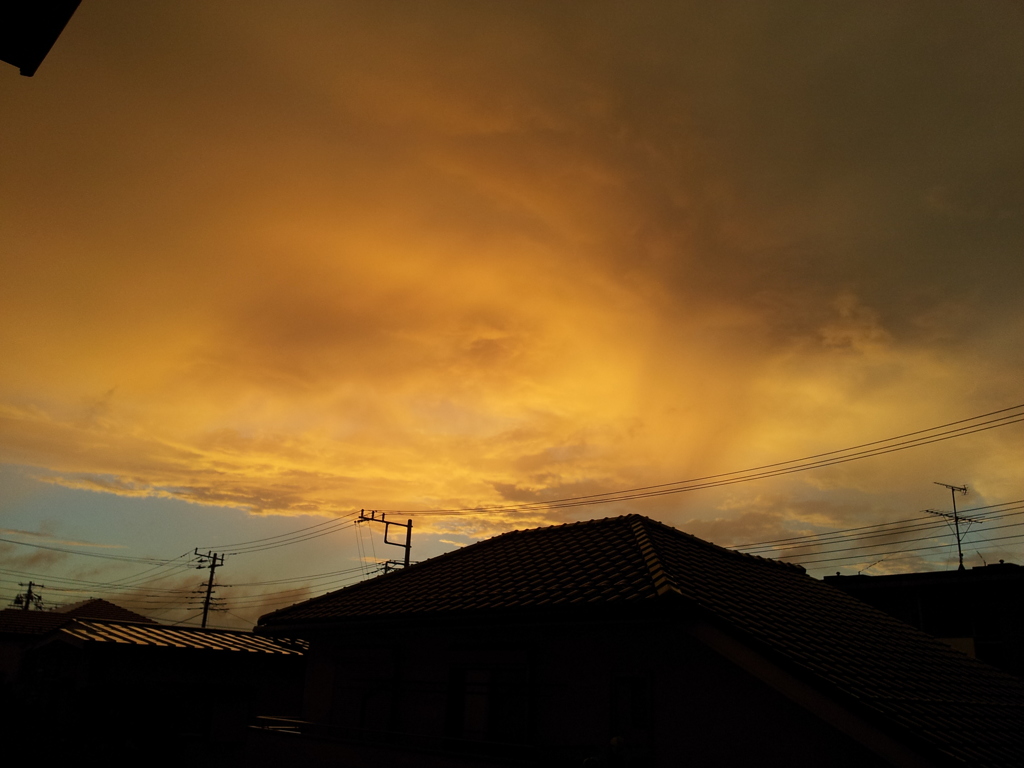 2015/09/09_台風の合間の夕暮れ