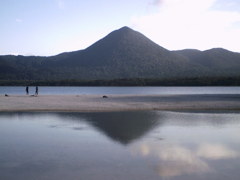 2015/08/08_極楽浜、宇曽利湖と大尽山
