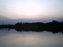 2015/09/27_伊佐沼の夕暮れ