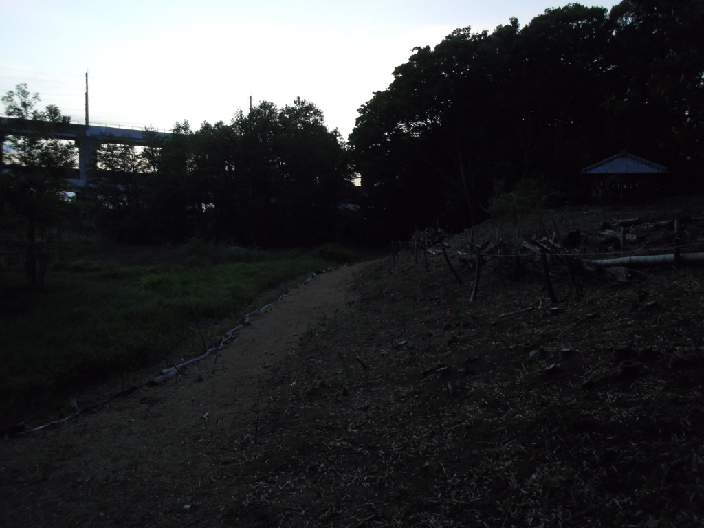 2017/05/06_夕暮れの頭殿神社と散歩道