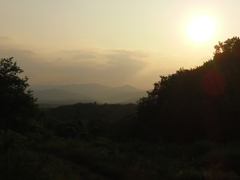 2013/06/08_夕暮れの山並み