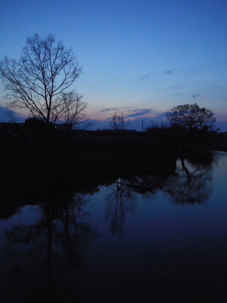 2017/04/02_古川の夕暮れ