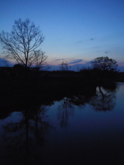 2017/04/02_古川の夕暮れ