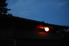 2014/11/23_夕暮れの消防小屋