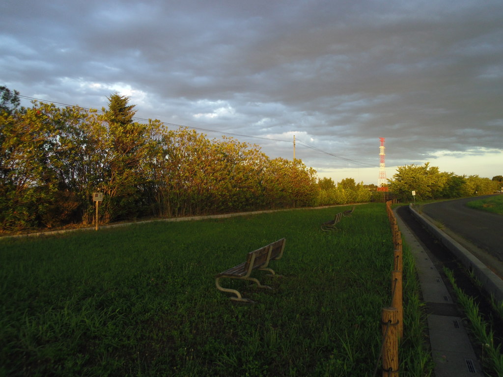 2017/06/04_夕暮れの後野公園