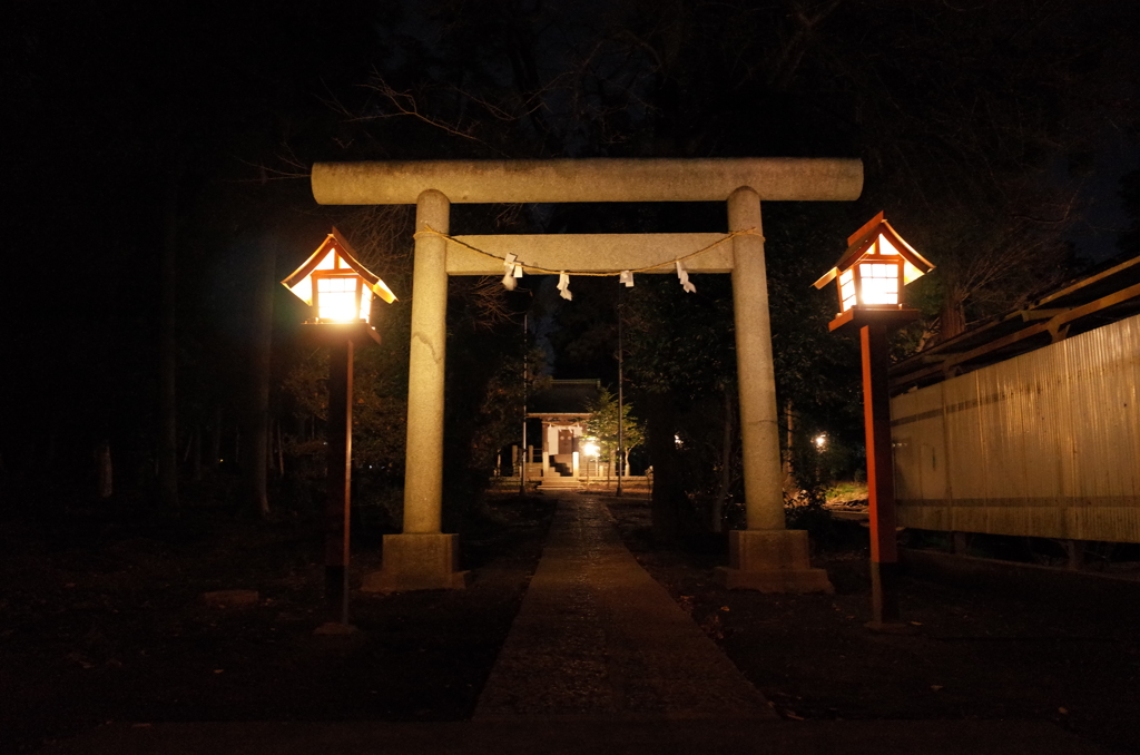 2015/01/01_夜の伊奈崇霊社