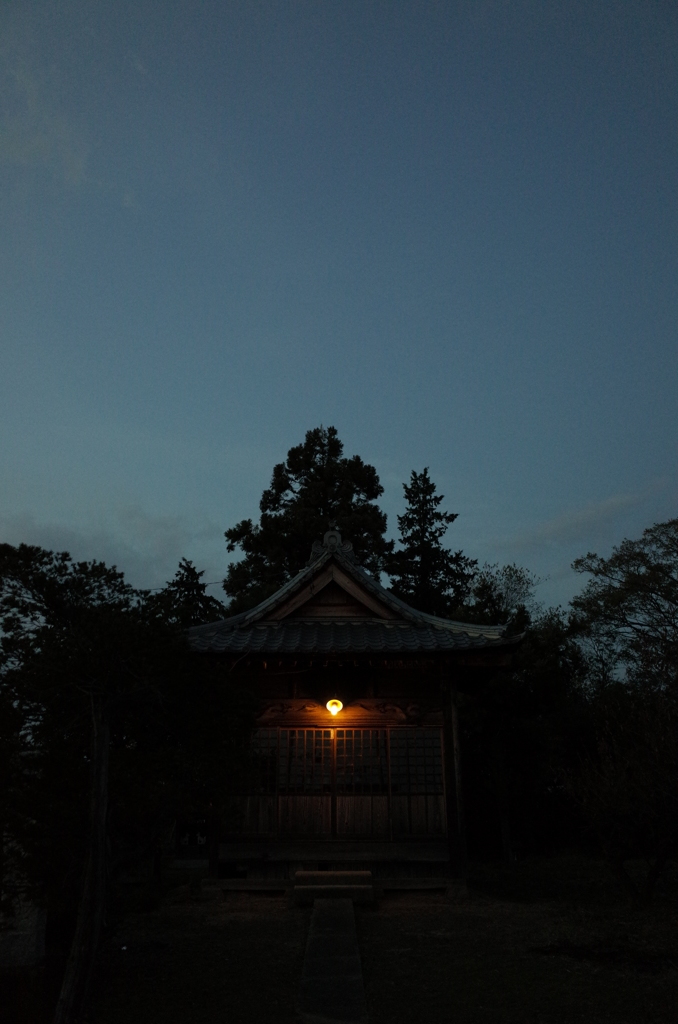 2014/11/23_夕暮れの天神社