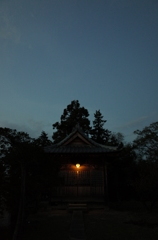 2014/11/23_夕暮れの天神社