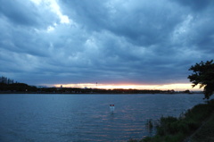 2014/05/18_夕暮れの伊佐沼