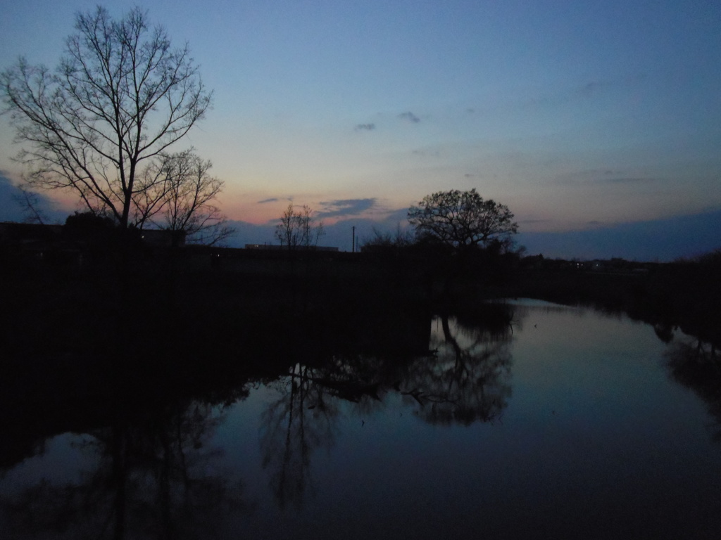 2017/04/02_古川の夕暮れ