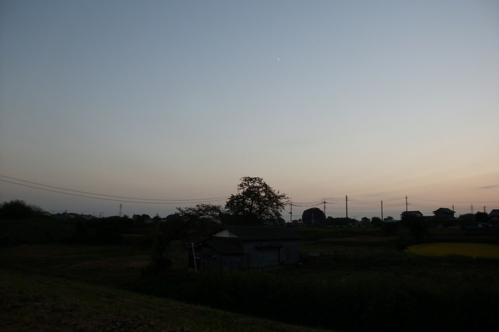 2014/09/28_夕暮れの廃屋
