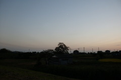 2014/09/28_夕暮れの廃屋