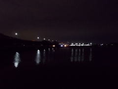 2017/02/18_夜の溜め池