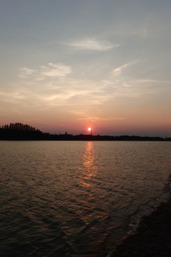 2015/07/26_伊佐沼の夕日