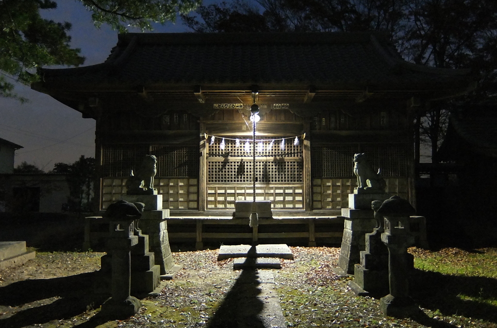 2014/11/23_夕暮れの氷川神社