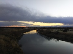 2017/02/11_荒川の夕暮れ