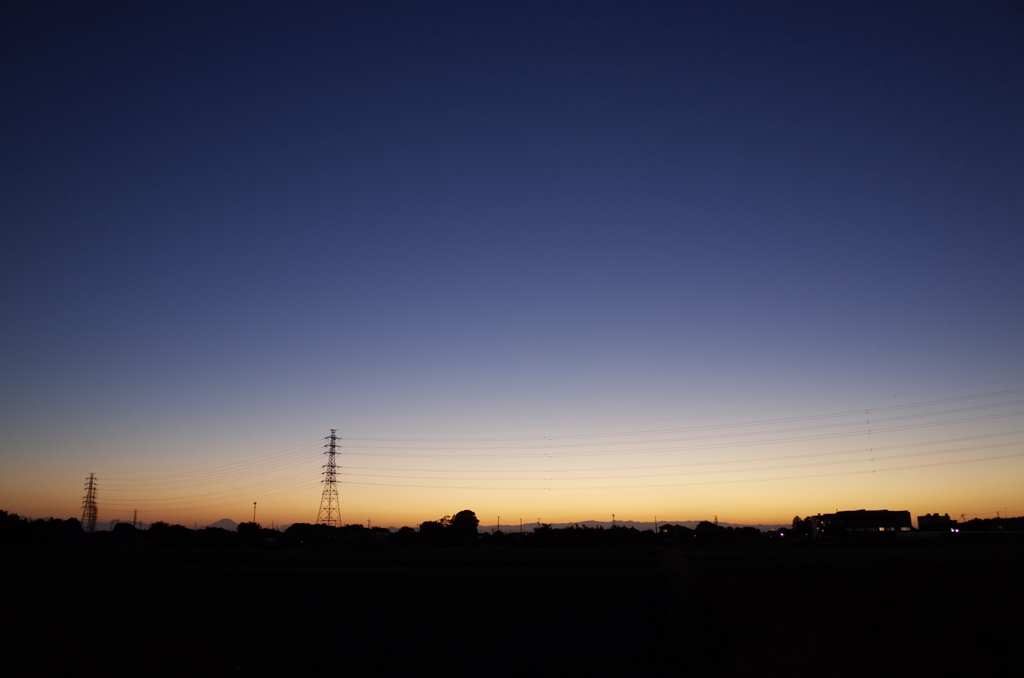 2015/10/25_夕暮れ