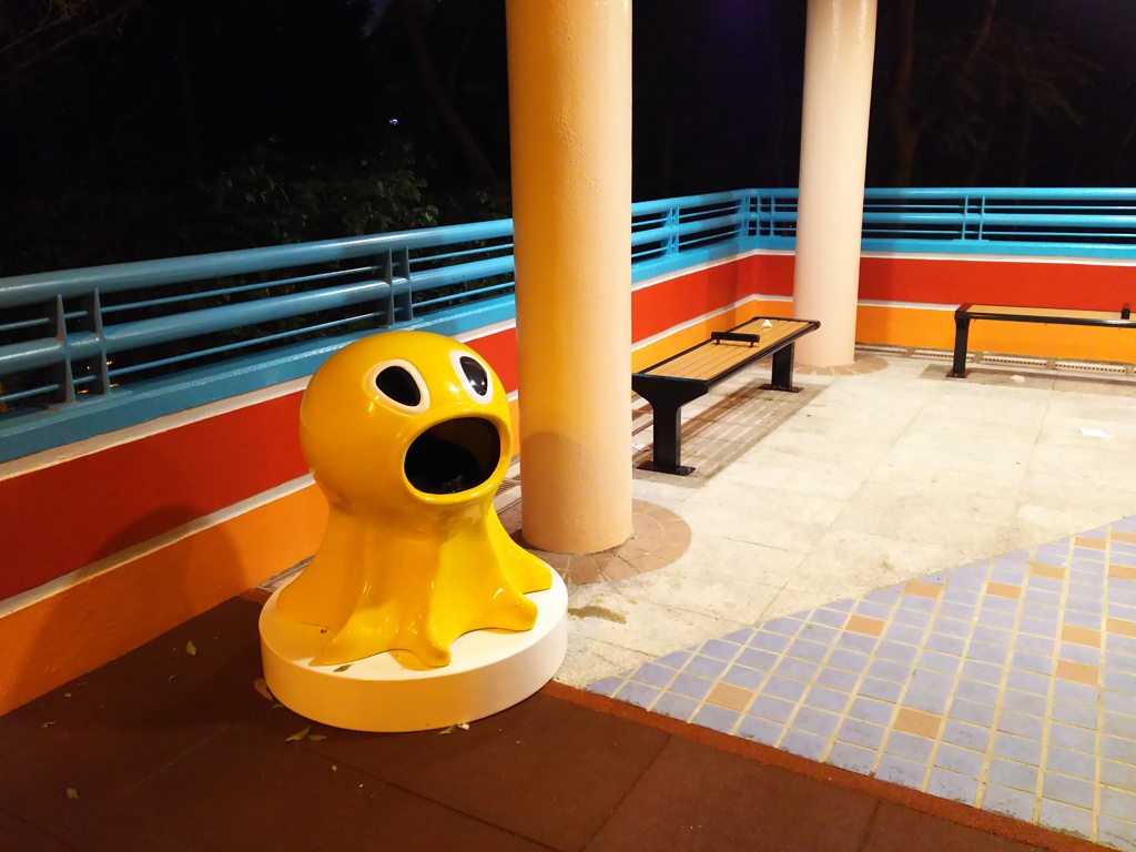 2017/03/12_夜の香港公園 兒童遊樂場