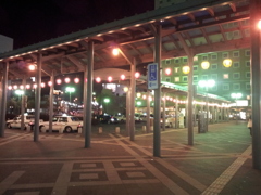 2016/11/12_夜の弘前駅前