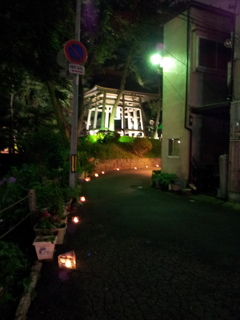 2016/07/16_夜の盛岡城跡公園（岩手公園）時鐘とライトアップ（没カット）
