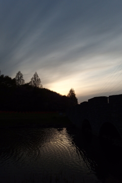 2016/04/09_花の丘農林公苑の夕暮れ