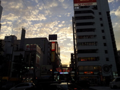 2017/10/27_道頓堀の夕暮れ