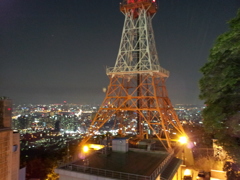 2017/06/17_Nソウルタワーの下からソウル市街の夜景を望む