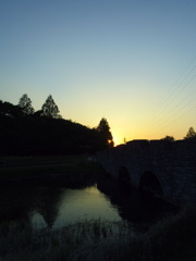 2017/04/23_花の丘農林公苑の夕暮れ