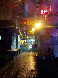 2017/03/11_夜の香港の屋台街