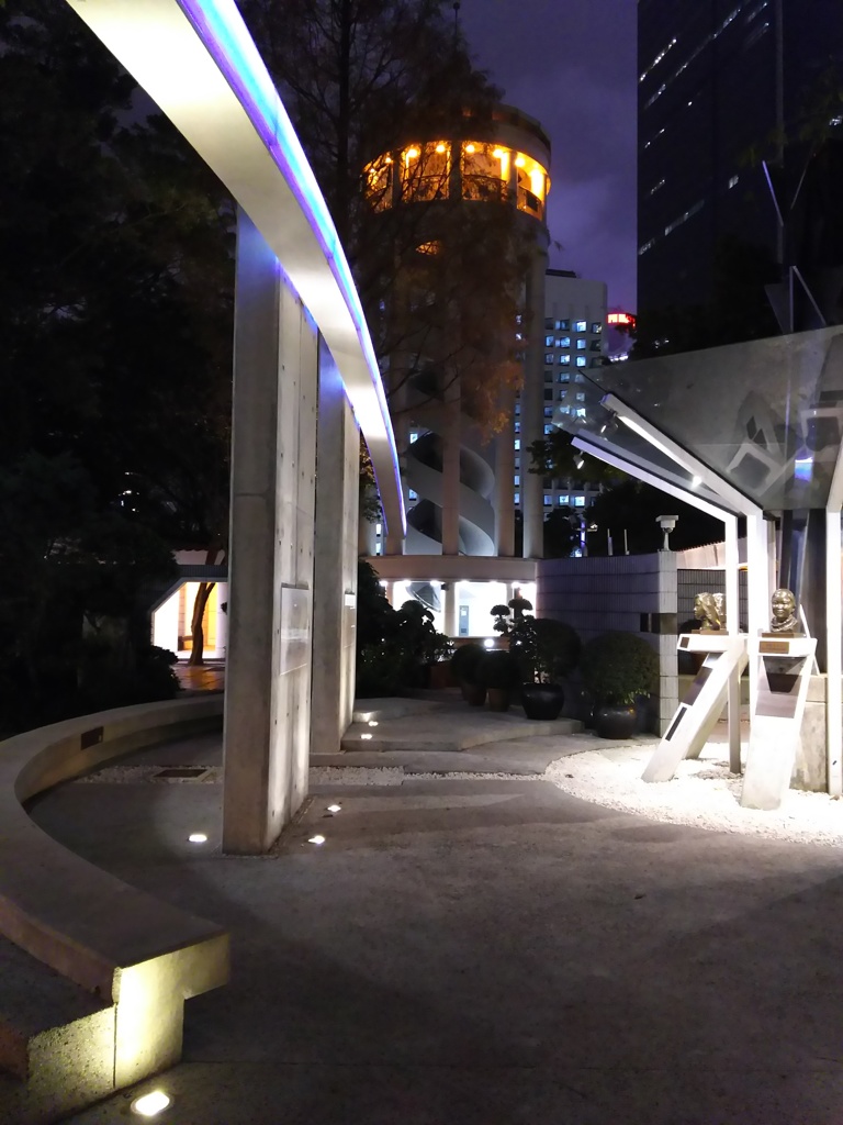 2017/03/12_夜の香港公園 太極園