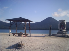 2015/08/08_極楽浜、宇曽利湖と大尽山