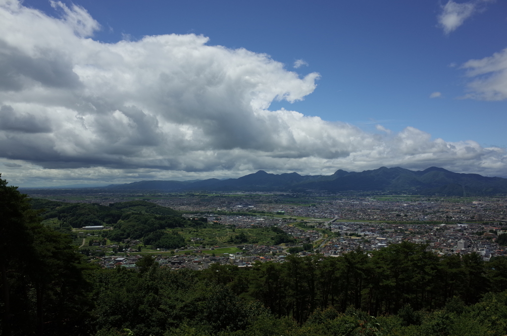 2016/07/18_岩山公園 岩山展望台からの眺め